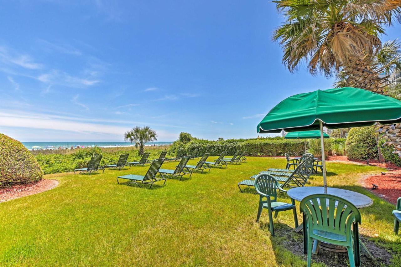 Cozy Myrtle Beach Resort Condo With Community Pool! Exterior foto